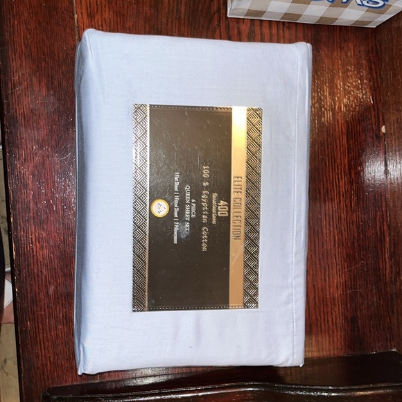 Bedding Elite Collection 40tc Egyptian Cotton Queen Sateen Sheet Set